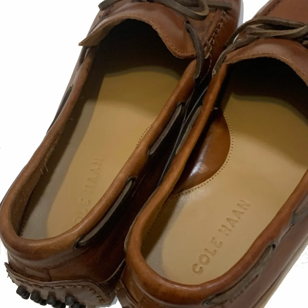 9 / Cole Haan Men's Brown Leather Loafers